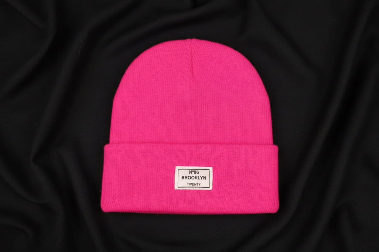 Pink beanie