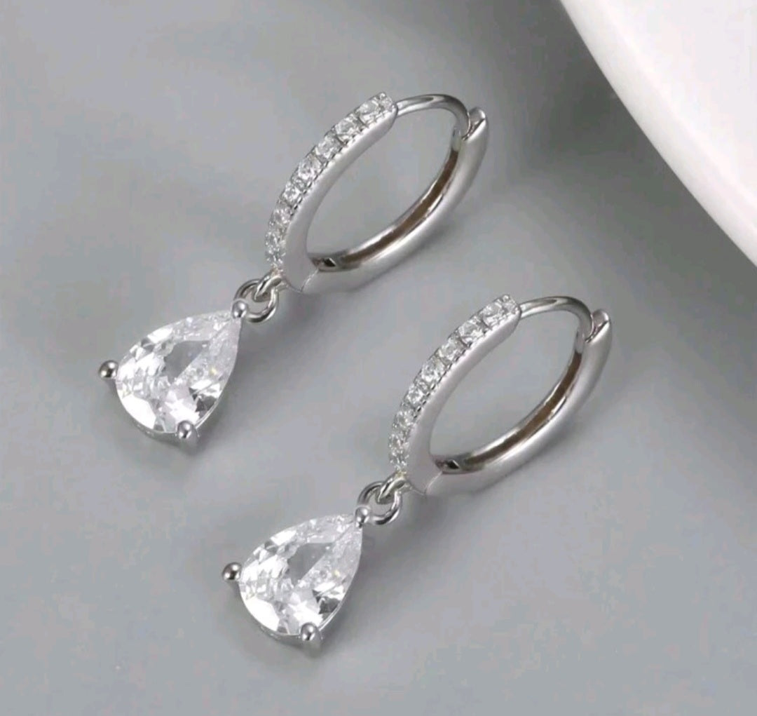 Crystal Cascade Earrings