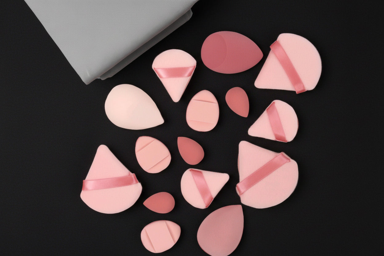 Pink Makeup Sponge Set