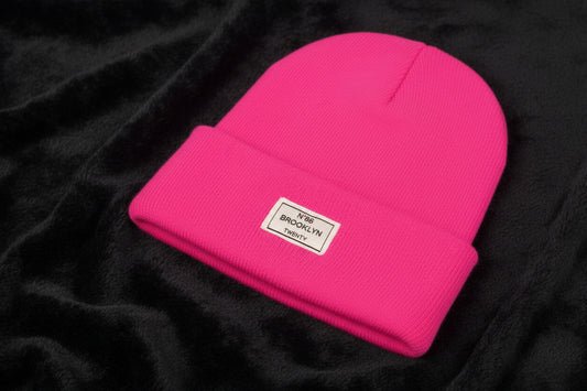 Pink beanie