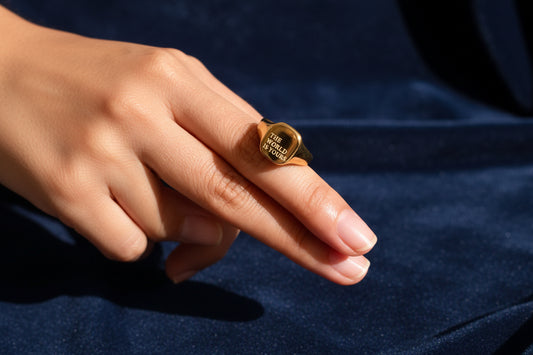 The world is yours ring