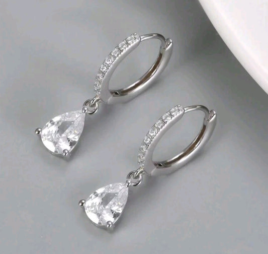 Crystal Cascade Earrings