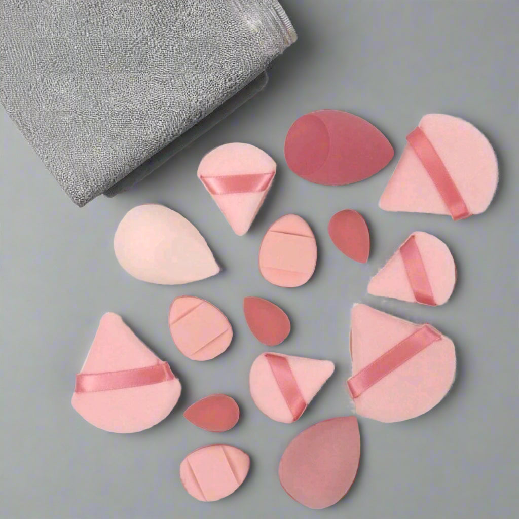 Pink Makeup Sponge Set