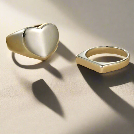 Silver ring set iii