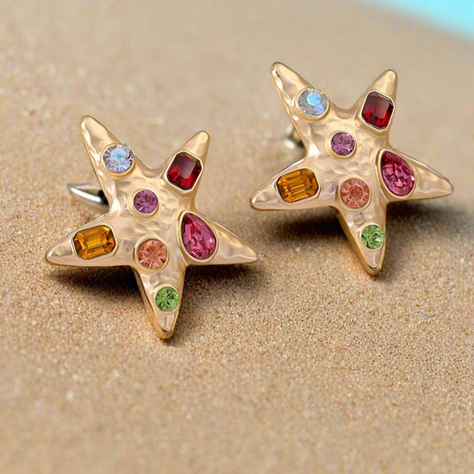 Star earrings