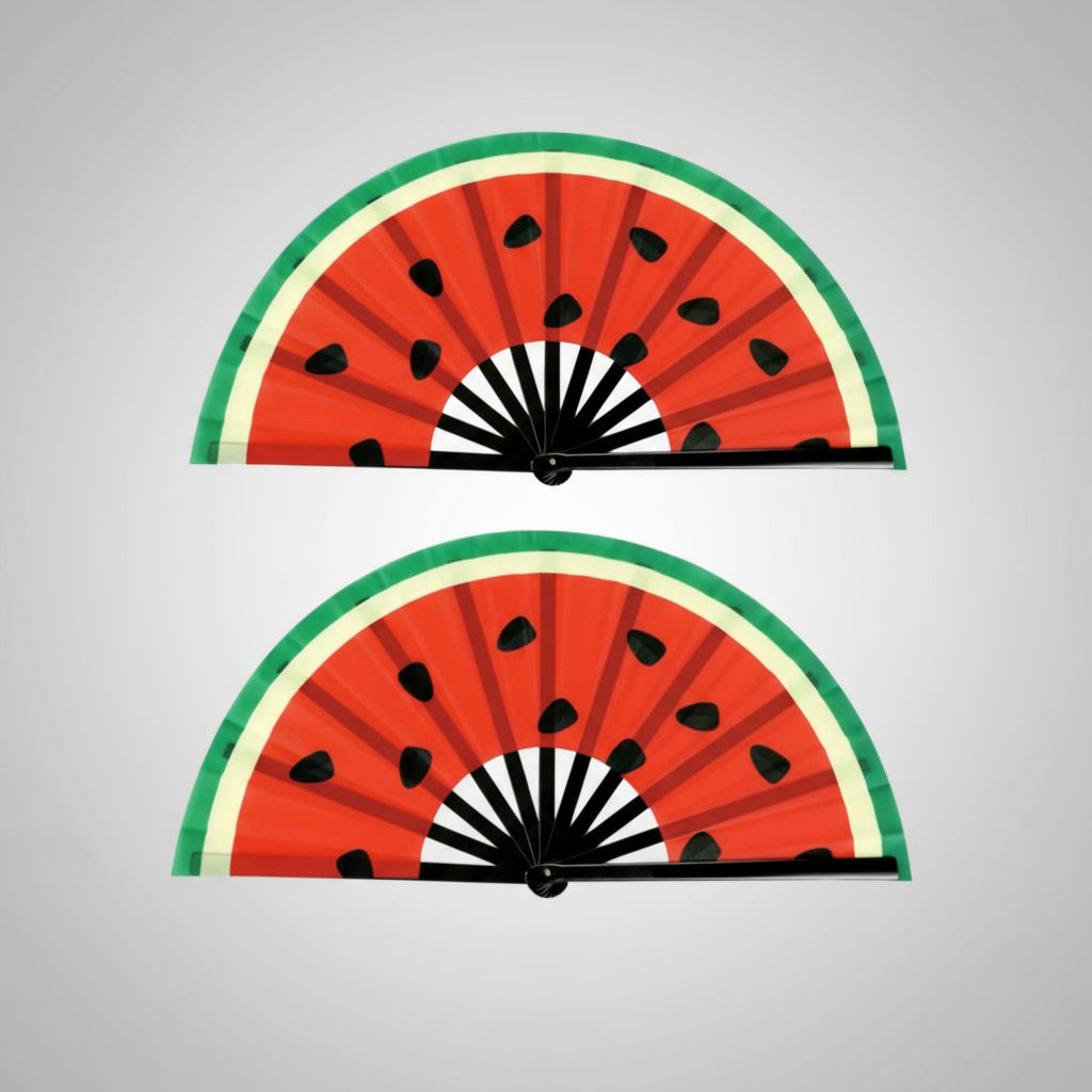 watermelon hand fan